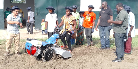 Hands on Training in Machinery Operations in Liberia