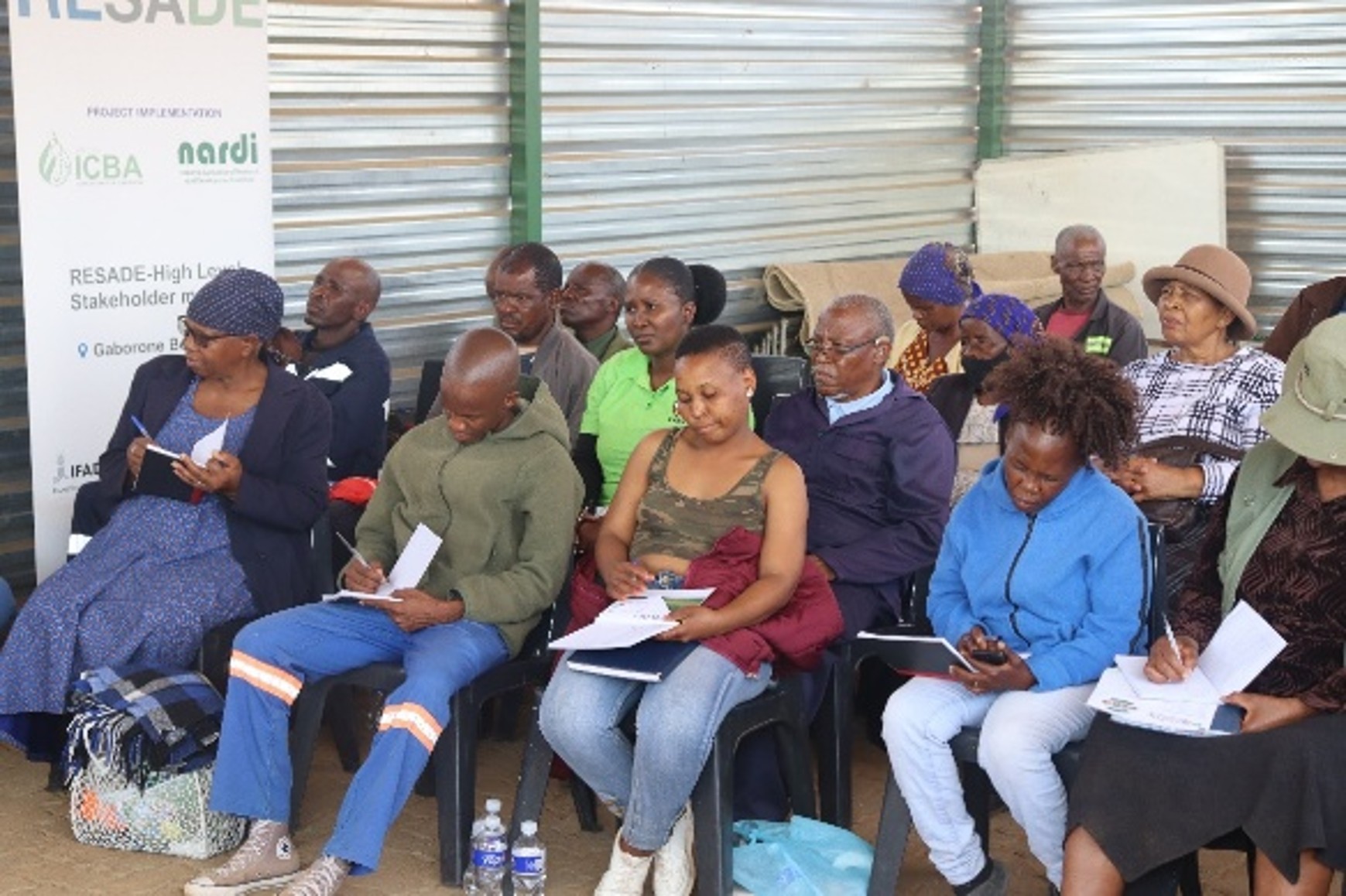 Training on seed production , seed processing, crop residue and fodder processing