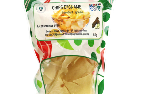Yam chips Yam chips
