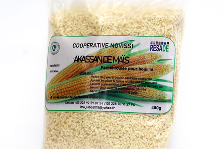 Corn akassan “rolled flour for porridge” Corn akassan “rolled flour for porridge”
